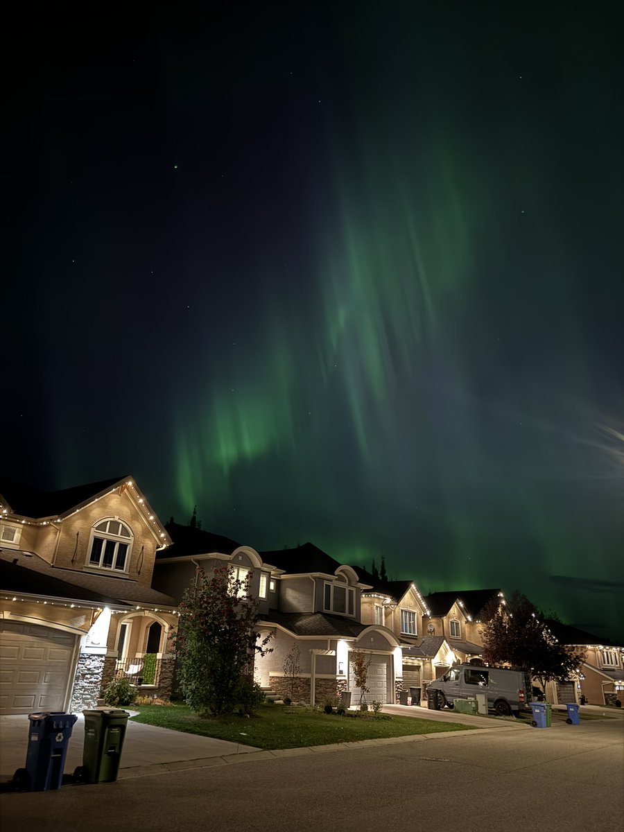 Northern lights in Calgary