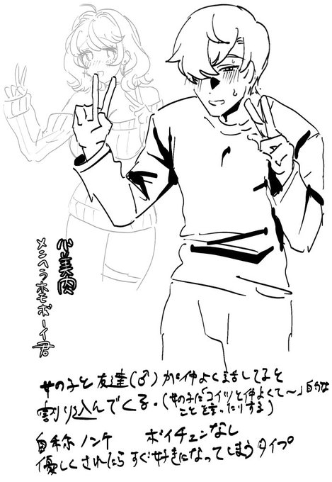 キャラデザ可愛いのに最悪のキャラ作ってしまった
こいつで同人誌出したい 