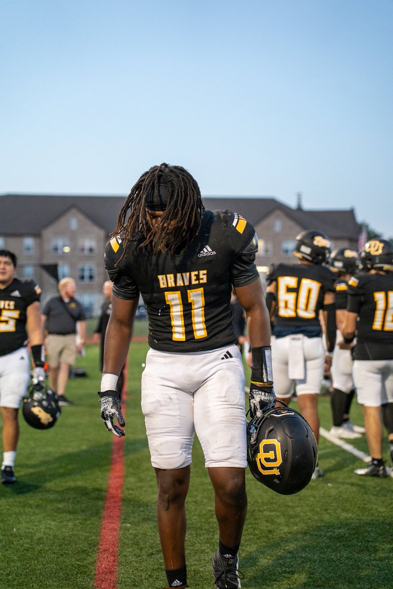 Just grateful for the learning experience at the college level... and still learning 🙏<a href="/OttawaBravesFB/">Ottawa Braves Football</a>