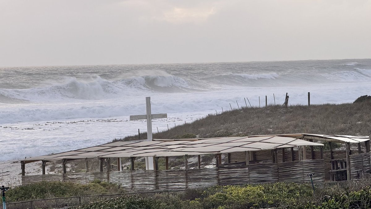 Good Morning! Picture of where the beach ceremony is held for those lucky couples getting married on the beach at Grootvlei Guest Farm. The perfect place for a beach wedding.