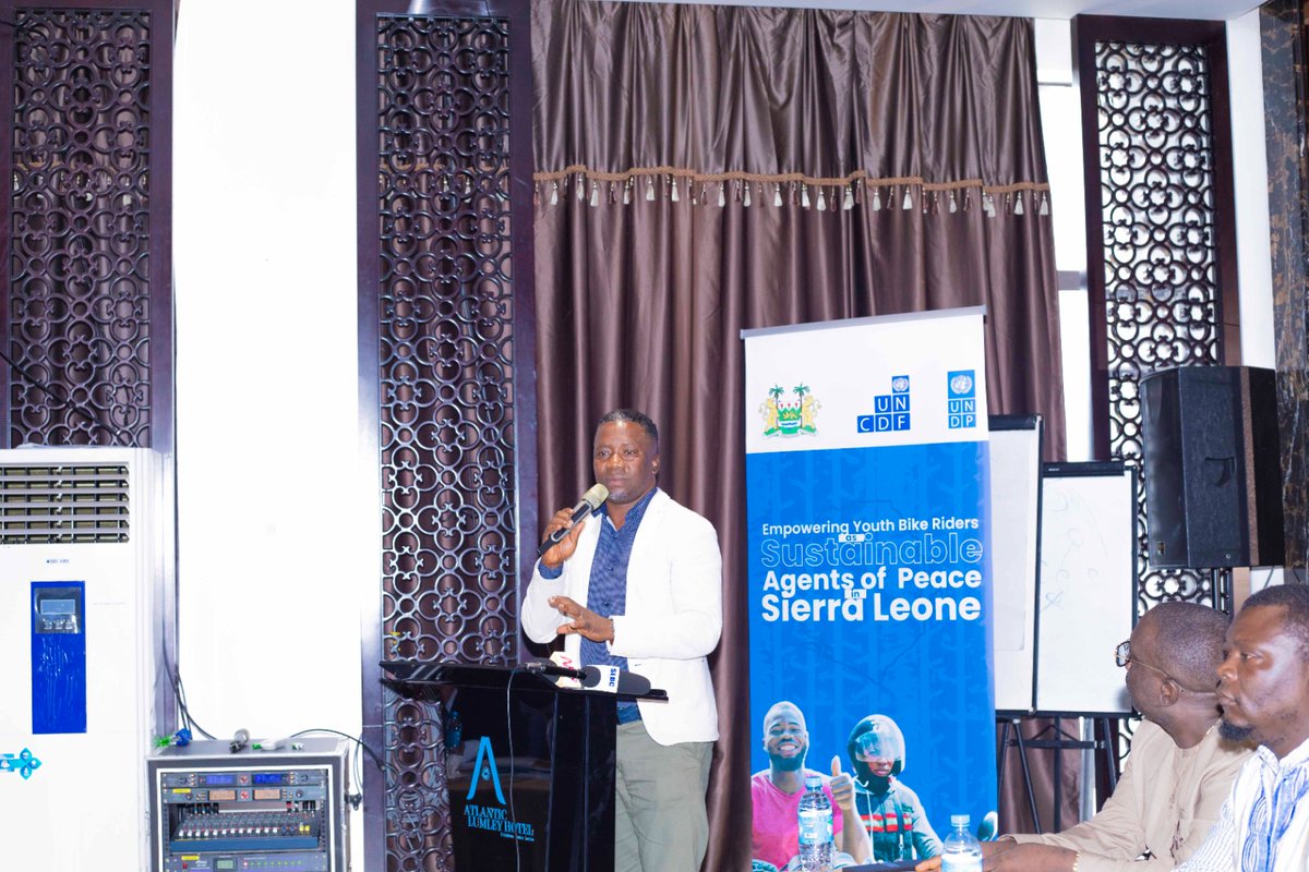 Today marked a significant step towards peace in Sierra Leone with the signing of the National Agreement among the Bike Riders Union, Sierra Leone Police, and the Sierra Leone Road Safety Authority. With a membership of 1,256,000, bike riders are uniquely positioned for peace.