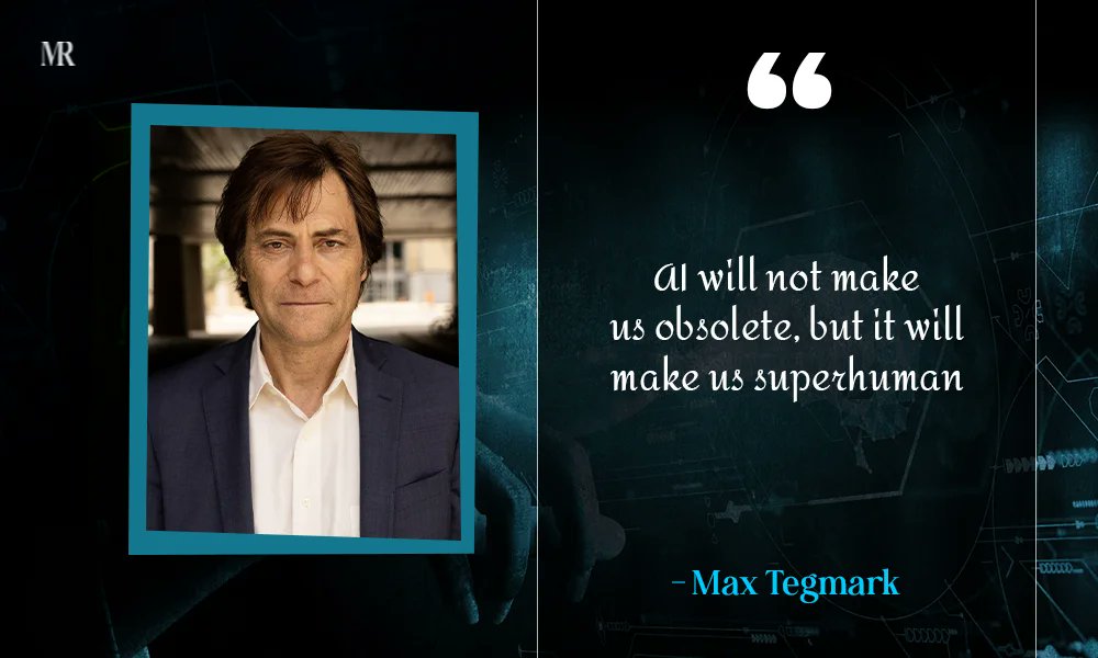 MirrorReview1's tweet image. “AI will not make us obsolete, but it will make us superhuman.” – Max Tegmark

quotes.mirrorreview.com/artificial-int…

#ArificialIntelligence #Quotes #Quoteoftheday #TuesdayMotivation #MotivationalQuotes