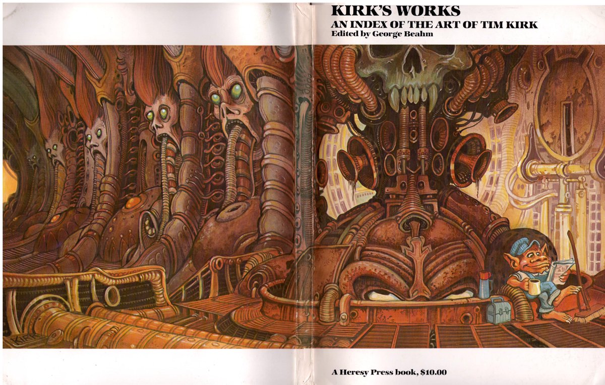 mavmaramis's tweet photo. Kirk's Works: An Index of the Art of Tim Kirk, Heresy Press, 1980. Limited edition of 1,500 unnumbered trade copies. #TimKirk @thatsgoodweb @afrocosmist @retroscifiart @doberes https://t.co/Xkh401cdcc