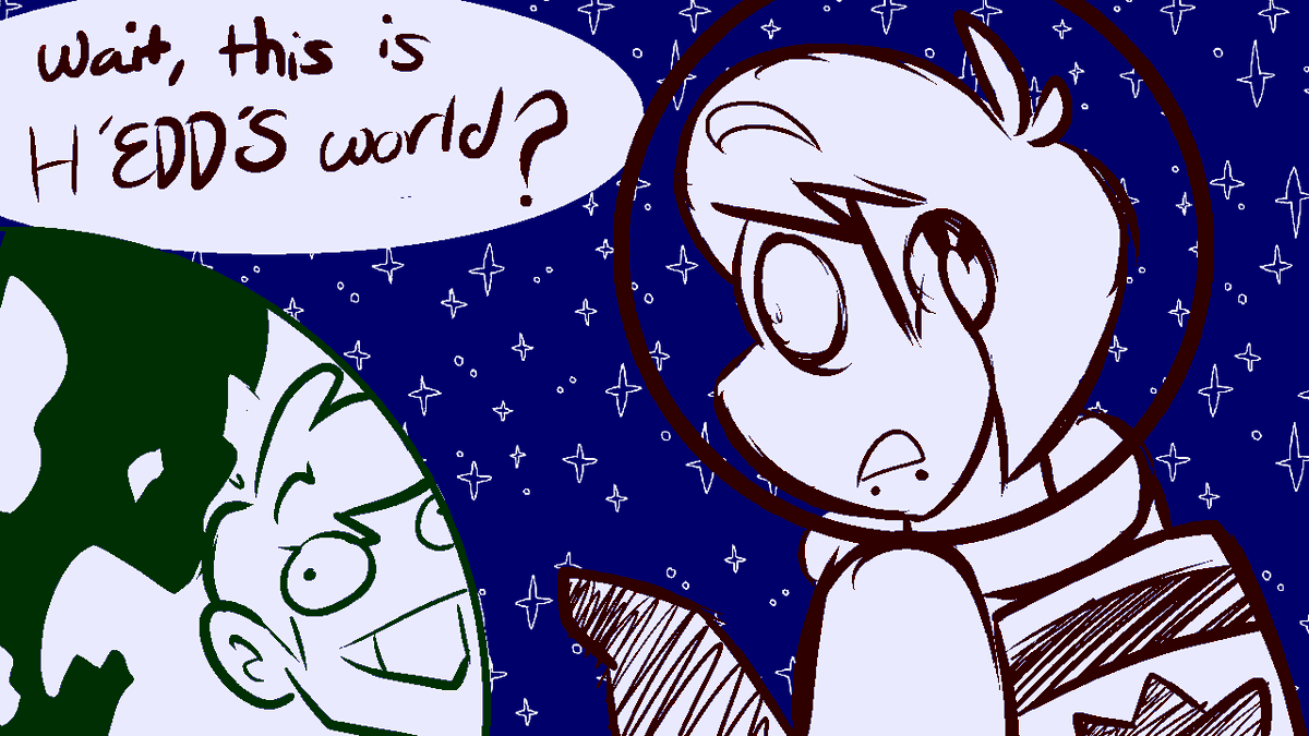 SunBearSophia's tweet photo. #eddtober2024 Day 8: Astronaut
felt like for this prompt, i'd take inspo from a certain classic meme not to mention that offhand joke from Space Face lol sorry helu added you in just to die lol-
#eddsworld #eddsworldfanart #ewhellucard #ewpaul https://t.co/bkWDbjETHq