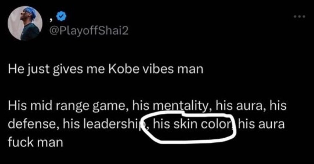 You miss PlayoffShai just admit it