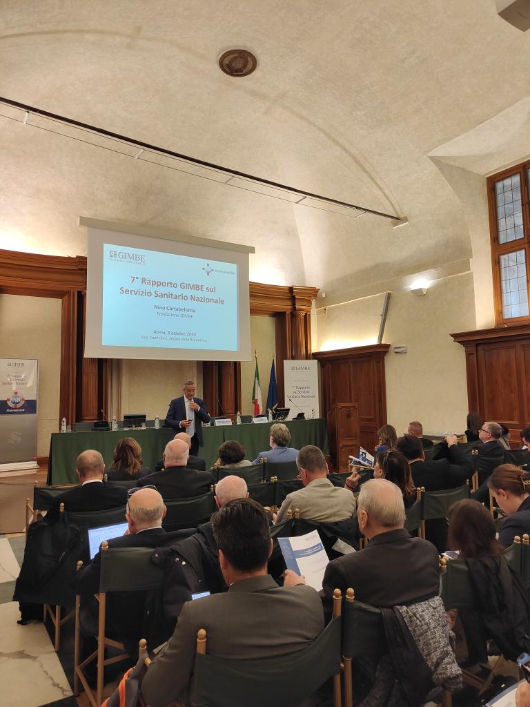 Presentazione del 7° Rapporto Gimbe sul Servizio Sanitario Nazionale. #fondazionegimbe #gimbe 

<a href="/GIMBE/">Fondazione GIMBE</a>