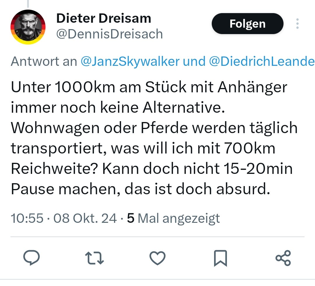 Hier sehen wir, was das Problem der AfDler ist: Sie bilden sich ein für eine Mehrheit zu sprechen. Das kann wie hier teils absurde Züge annehmen.
