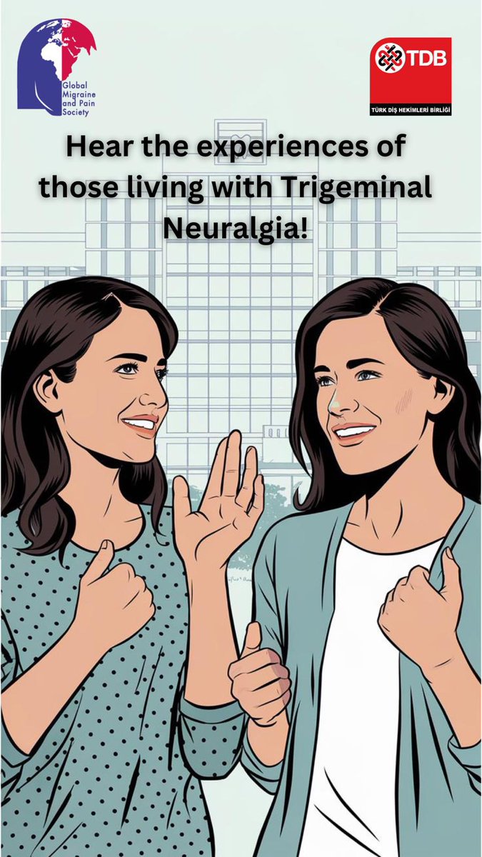 "Hear the experiences of those living with TrigeminalNeuralgia. Awareness can improve the life quality of everypatient! #PatientStories #TrigeminalNeuralgia#TurkishDentalHealthAssociation""