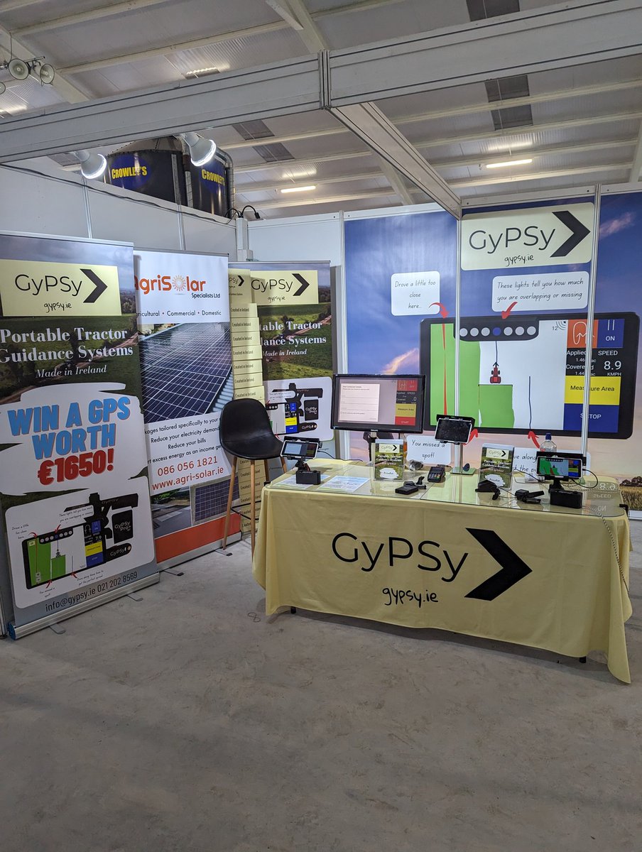 GyPSy Technologies (@gypsyfarmtech) on Twitter photo πWe will have a stand at this year's <a href="/Nat_DairyShow/">National Dairy Show</a> which is on this Friday 11th and Saturday 12th in Millstreet!π
Call in to see a Gypsy GPS system!
#nationaldairyshow #farming #tractor #machinery #TractorGps πWe will have a stand at this year's <a href="/Nat_DairyShow/">National Dairy Show</a> which is on this Friday 11th and Saturday 12th in Millstreet!π
Call in to see a Gypsy GPS system!
#nationaldairyshow #farming #tractor #machinery #TractorGps