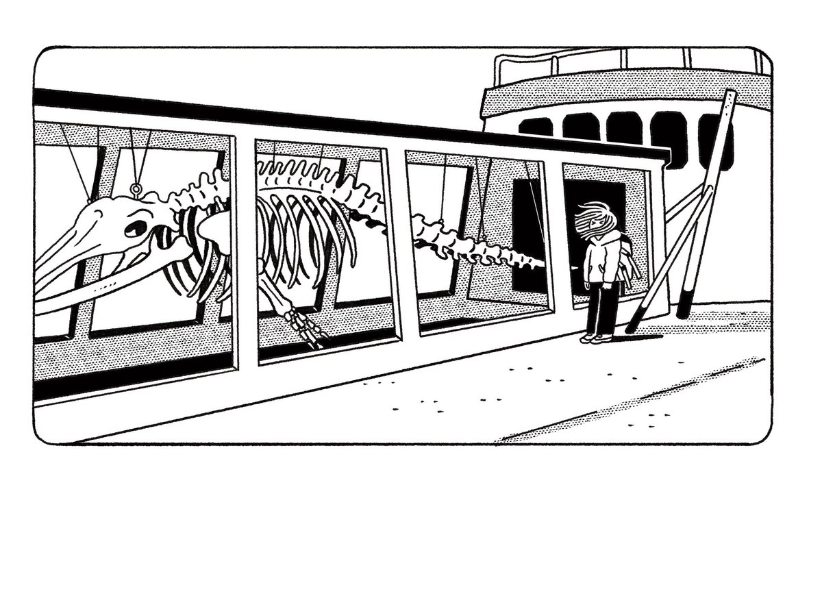 関西コミティアに、買い物漫画が間に合いそうにないのでスケッチ本を出す予定です。 今更アイスランドの景色とかモリモリ書いてる。 描きたいシーンたくさんあるなあ。 ここはホエールウォッチングの船にホエールボーン🦴が飾られてたところ。なんかいいよね。