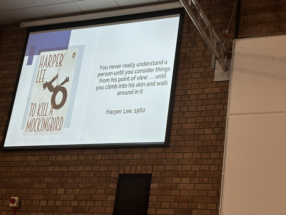 Ashila Bhutia (Ash) (@ashila_bhutia) on Twitter photo Starting the C&P AHP Perceptorship Conference with a powerful quote from “To Kill a Mockingbird-until you climb inside of their skin and walk around in it” <a href="/cubitt_debbie/">Debbie Cubitt 💙</a> -🙏this was powerful. <a href="/WeAHPs/">WeAHPs 💙</a> <a href="/NHSEastEngland/">NHS East of England</a> #AHPPerceptorship Starting the C&P AHP Perceptorship Conference with a powerful quote from “To Kill a Mockingbird-until you climb inside of their skin and walk around in it” <a href="/cubitt_debbie/">Debbie Cubitt 💙</a> -🙏this was powerful. <a href="/WeAHPs/">WeAHPs 💙</a> <a href="/NHSEastEngland/">NHS East of England</a> #AHPPerceptorship