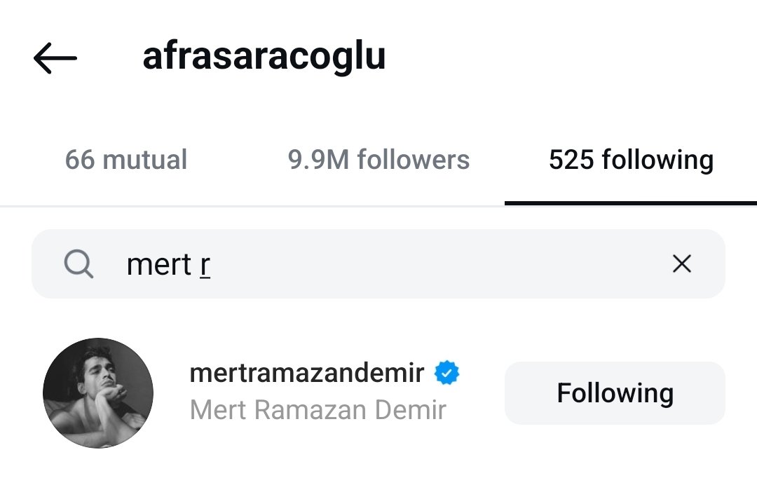 huyde12's tweet photo. Afra Saraçoğlu ve Mert Ramazan çifti birbirini yeniden takibe aldılar 🤍🧿 https://t.co/EYvPrB6xaU