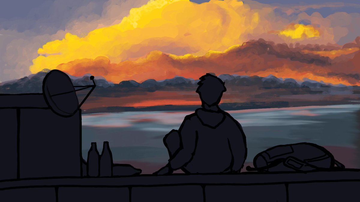 eva_the_wolf's tweet photo. Hi #PortfolioDay!
I am Eva, artist in our gamedev studio Nozomu Games.  

Posting concept arts and nature watercolors. https://t.co/FfJg3atiuK