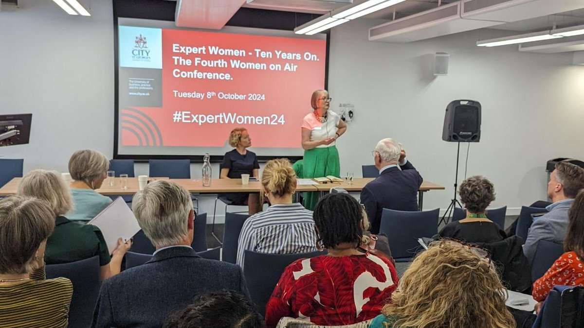 <a href="/JessicaCBenton/">Jessica Benton</a> <a href="/dridleyitv/">diane ridley</a> <a href="/laurajwilshaw/">Laura Wilshaw</a> <a href="/SkyNewsLaura/">Laura Scott</a> <a href="/Deb_ramz/">Debbie Ramsay</a> <a href="/itvnews/">ITV News</a> <a href="/Ofcom/">Ofcom</a> <a href="/suzannehfranks/">Professor Suzanne Franks</a> "I see progress, but we're impatient for equality," says Right Honorable Baroness <a href="/HarrietHarman/">Harriet Harman</a>. "And you have to keep a watch on it the whole time."

She is being interviewed by presenter <a href="/cathynewman/">Cathy Newman</a> (<a href="/Channel4News/">Channel 4 News</a>).

#ExpertWomen24