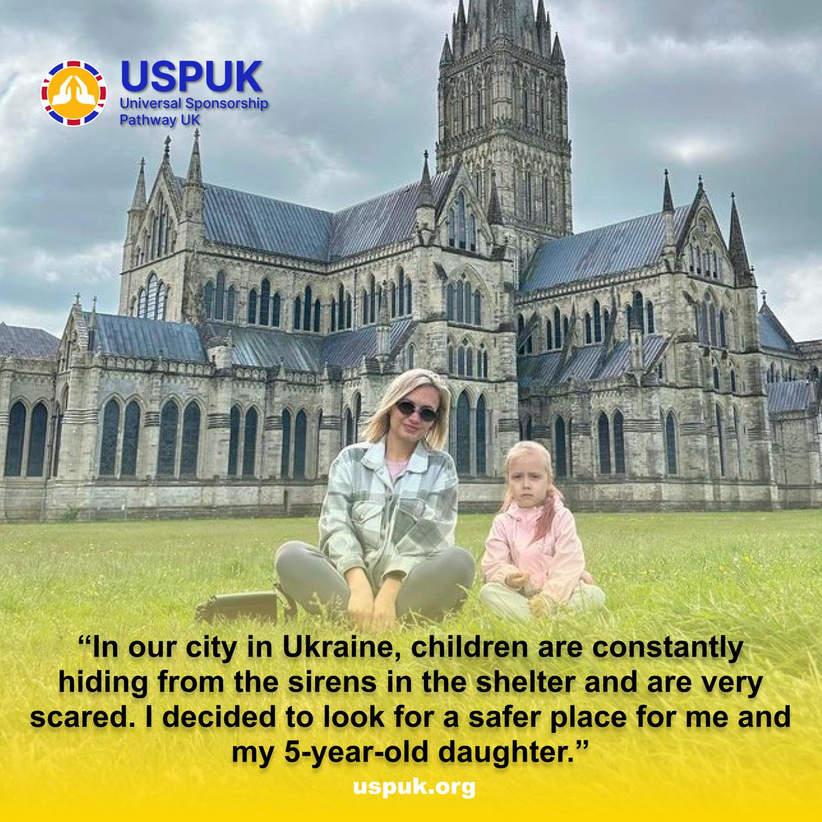 Victoria and her 5-year-old daughter escaped the fear of air raid sirens in Kremenchuk. With USPUK’s support, they found a sponsor and are now safe in the UK, starting a new chapter. ❤️ More stories -uspuk.org/news-and-stories