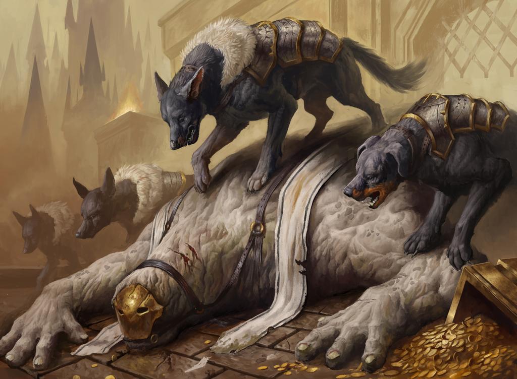 @SHelmigh <a href="/artbysamwhite/">Sam White 💀</a> Hey Suzanne !
I haven't done that many props but I love rendering materials and designing things. 
I mostly do creatures but If I imagine every prop as a mimic I'm sure this will work.