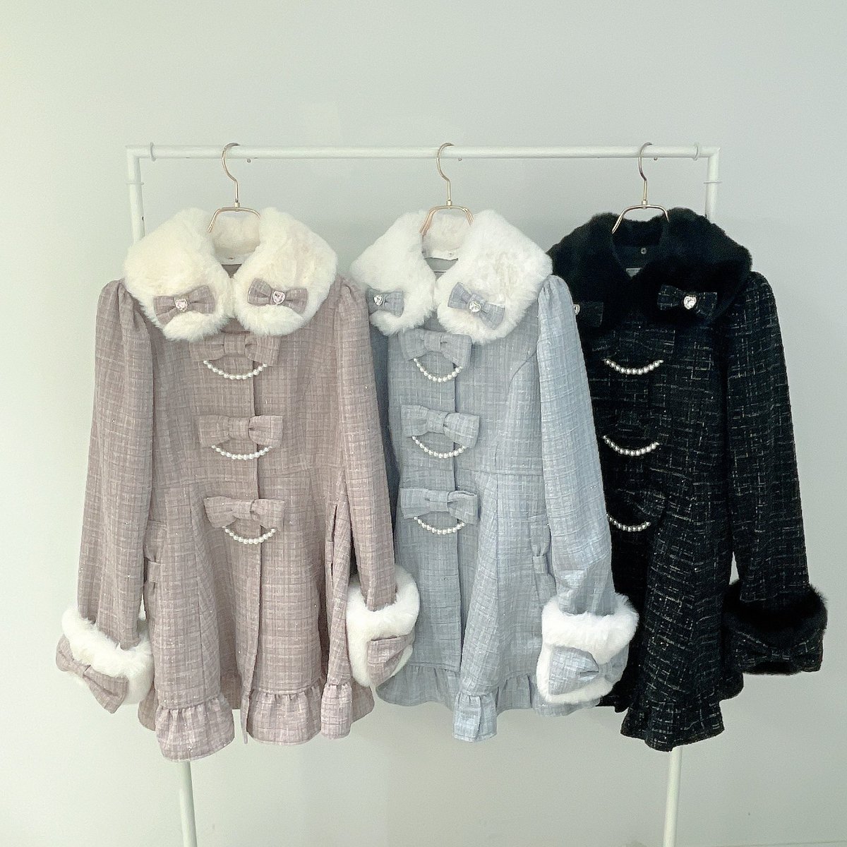 プリンセスキラキラツイードドーリーコートアンクルージュ プリンセス