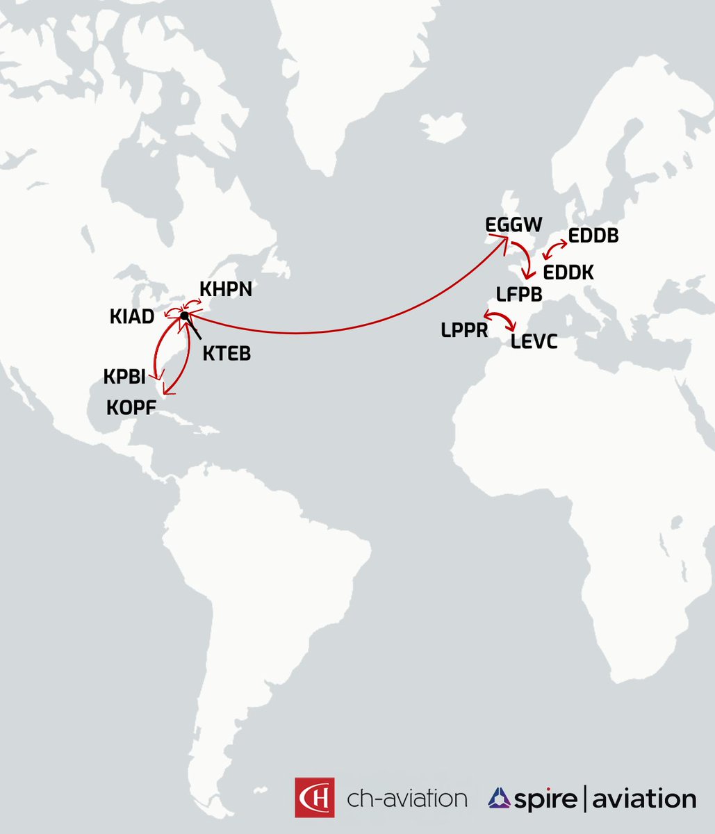 With the recent integration of <a href="/chaviation/">ch-aviation</a> fleet data into our satellite database, you can now get unmatched insights into business aviation aircraft, like spotlighting #Global6500 jet's Top 15 routes from Jan-Sep 2024, deepening your grasp of aircraft's operational dynamics.