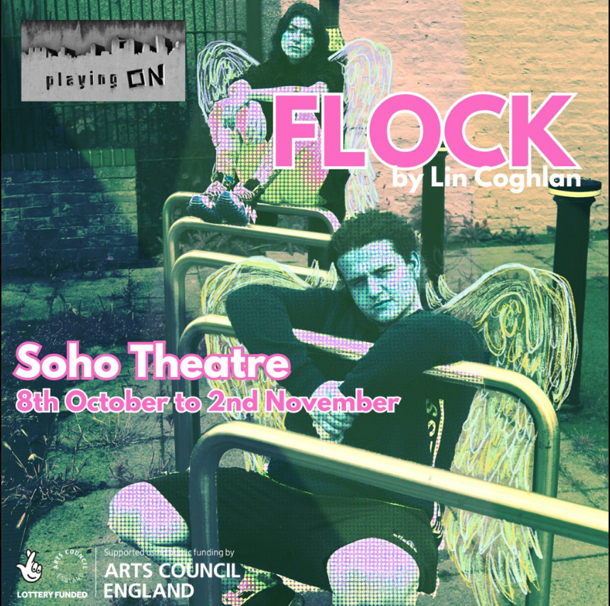 Lois Harvey (@harveysteinnews) on Twitter photo Don’t miss #flocktheplay <a href="/sohotheatre/">Soho Theatre</a> with our very own <a href="/DeshayeGayle/">Deshaye Gayle</a> playing Miko. 8 October – 2nd Nov.
Don't miss this powerful piece of new writing by multi-award winning Lin Coghlan <a href="/PlayingON_/">Playing ON</a> Don’t miss #flocktheplay <a href="/sohotheatre/">Soho Theatre</a> with our very own <a href="/DeshayeGayle/">Deshaye Gayle</a> playing Miko. 8 October – 2nd Nov.
Don't miss this powerful piece of new writing by multi-award winning Lin Coghlan <a href="/PlayingON_/">Playing ON</a>