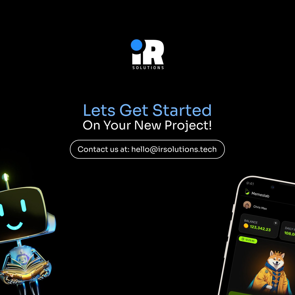 IRSolutions_'s tweet photo. We specialize in building cutting-edge TON-based apps that deliver top-notch performance and security⚡

Hire us for your next innovative apps📱💯

For partnership inquiries:
📧 Contact us at hello@irsolutions.tech 

#Blockchain #TON  #MiniApp  #TGapps #AppDevelopment https://t.co/o3KYd1Igxk