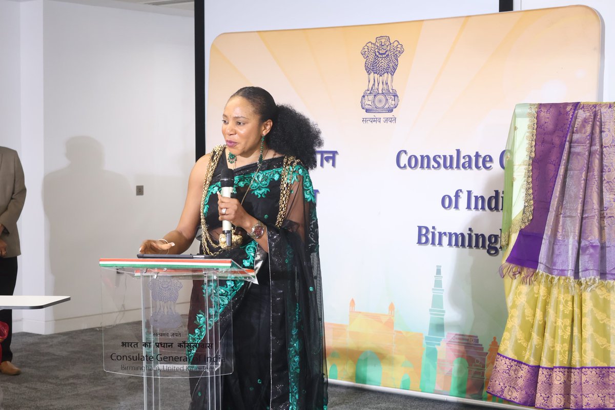 CGI_Bghm's tweet photo. #IndiaDay celebration @nexusunileeds! A day filled with knowledge transfer, insightful disc, cultural connections linking #NorthEngland to🇮🇳. CG @venkatifs highlighted the significance of this celebration. Students, academics &amp; communities came together to rejoice the occasion! https://t.co/z34RachEq1