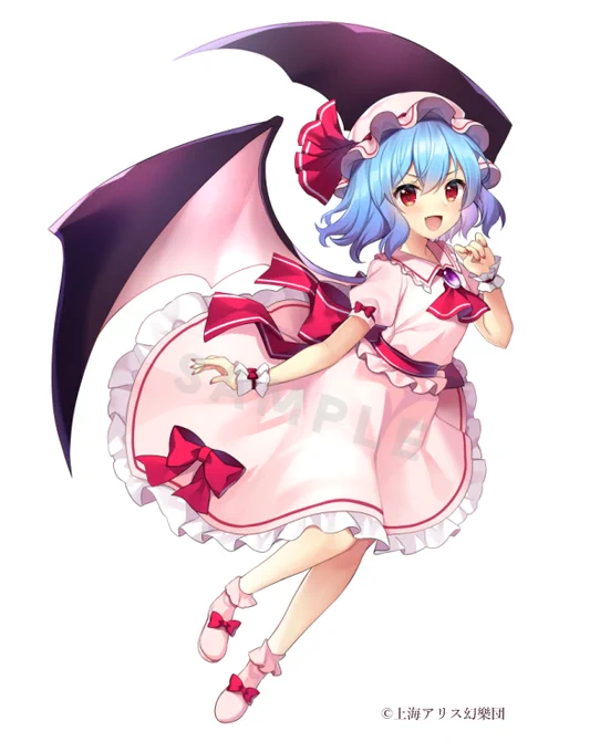 【お仕事】フレンド株式会社様から発売されるグッズイラストを描かせて頂きました。レミリアとフランドール!大好きな2人を描かせて頂けて嬉しいです!さ、330円…!?#東方Project 