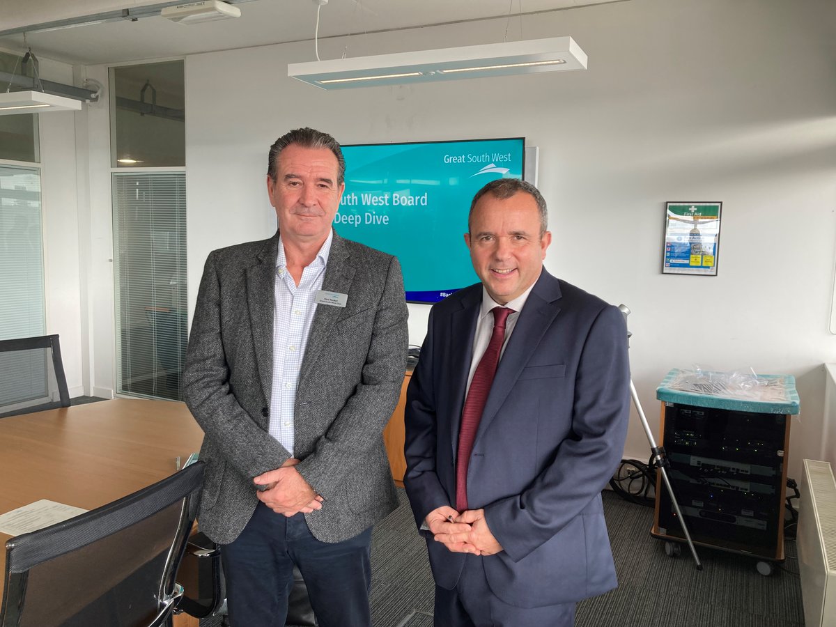 Great South West (@greatsouthwest_) on Twitter photo Our Board joined <a href="/PlymUni/">University of Plymouth</a> for an insightful Energy Security Deep Dive Policy Session, with a tour of the University’s world-class facilities for floating offshore wind & clean energy, and a welcome from Richard Davies, the new Vice Chancellor.
#BackTheGreatSouthWest <a href="/PlymUniVC/">Richard Davies</a> Our Board joined <a href="/PlymUni/">University of Plymouth</a> for an insightful Energy Security Deep Dive Policy Session, with a tour of the University’s world-class facilities for floating offshore wind & clean energy, and a welcome from Richard Davies, the new Vice Chancellor.
#BackTheGreatSouthWest <a href="/PlymUniVC/">Richard Davies</a>