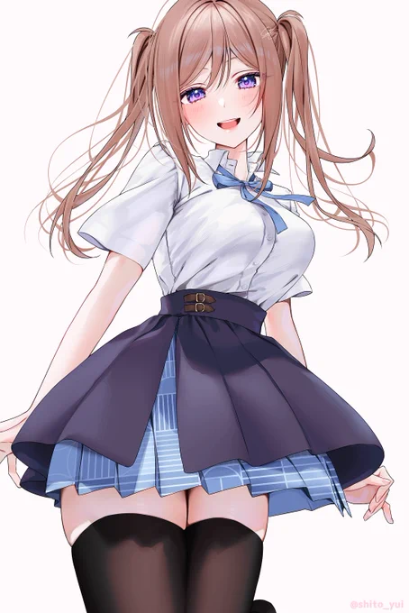 莉波の2段スカートの制服姿も見たい #学マス 