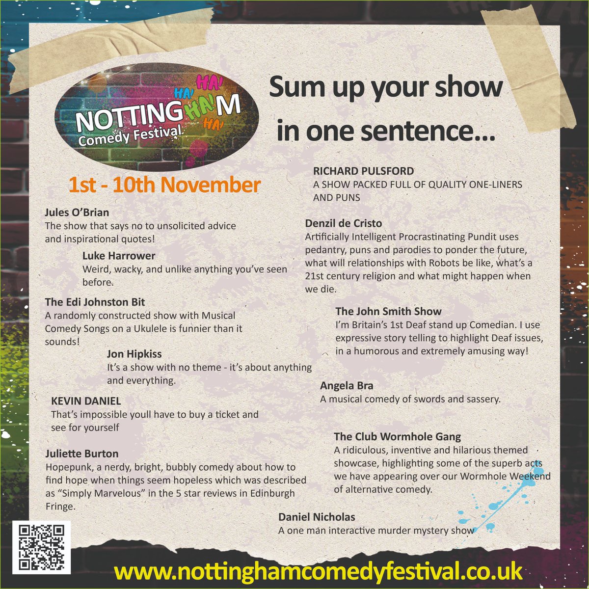 Nottingham Comedy Festival tweet media