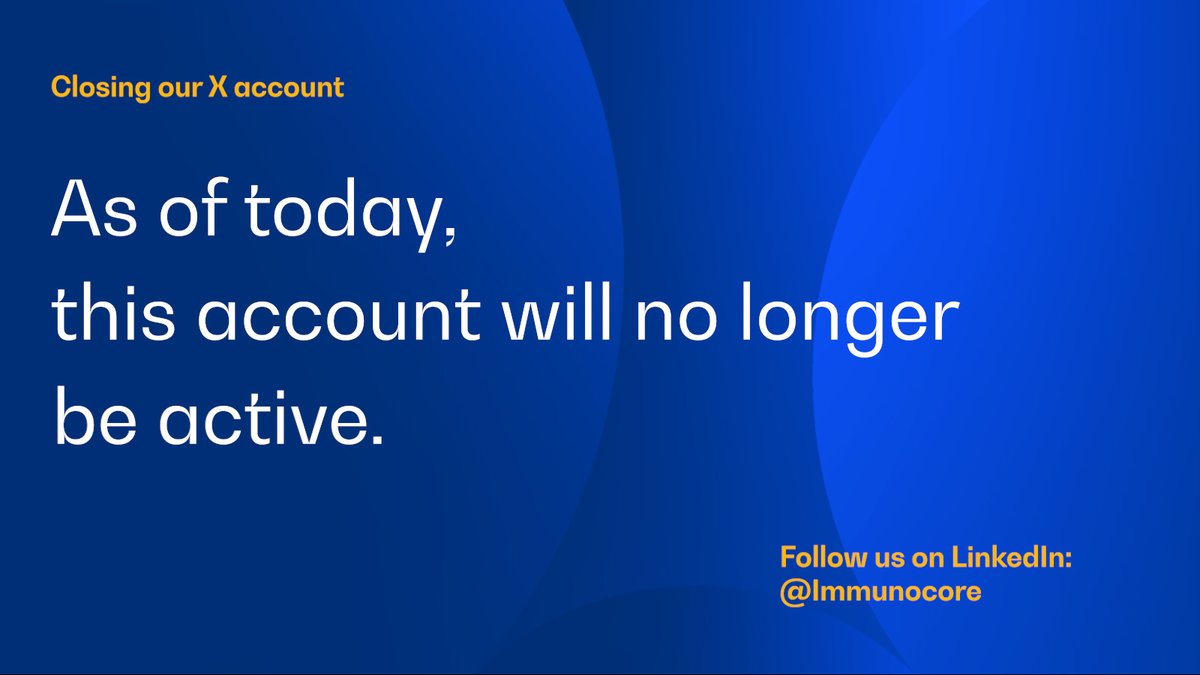 Immunocore tweet media