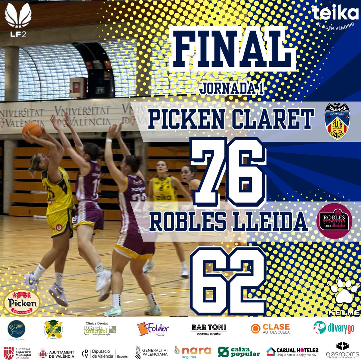LokosBaloncesto (@lokosbaloncesto) on Twitter photo VICTORIA EN EL ESTRENO LIGUERO para <a href="/CBClaret/">CB Claret Benimaclet</a> ante <a href="/flleidafemeni/">ROBLES LLEIDA</a> #LF2 lokosxelbaloncestofemenino.com/index.php/liga… vía <a href="/CBClaret/">CB Claret Benimaclet</a> VICTORIA EN EL ESTRENO LIGUERO para <a href="/CBClaret/">CB Claret Benimaclet</a> ante <a href="/flleidafemeni/">ROBLES LLEIDA</a> #LF2 lokosxelbaloncestofemenino.com/index.php/liga… vía <a href="/CBClaret/">CB Claret Benimaclet</a>