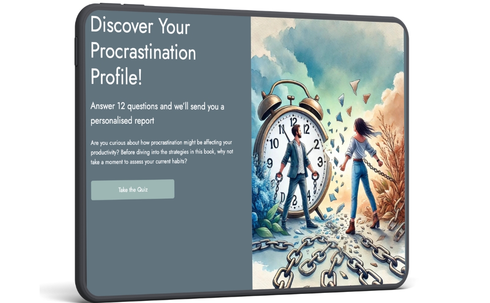 Discover your Procrastination Profile and unlock your true potential for productivity! Take our quiz now to improve your time management skills and boost your focus at work. Start here: procrastination.scoreapp.com #Productivity #TimeManagement #TimeManagementTips