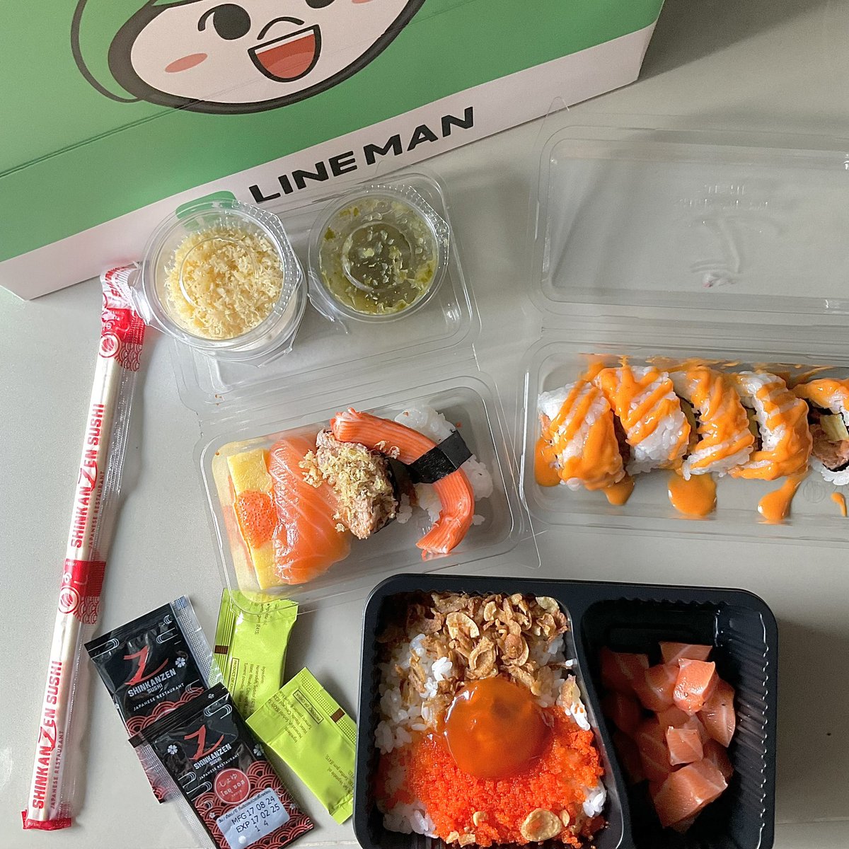 เอาใจคนรักอาหารญี่ปุ่นหน่อย 🍱 ปกติ Shinkanzen เขาก็จัดโปรโมชั่นแบบคุ้มที่สุดอยู่แล้ว มาเจอโค้ด LINE MAN เข้าไปอีก บอกเลยว่ายิ่งคุ้ม

#LINEMANถูกสุดทุกวัน คำนี้ไม่เกินจริง ❤️‍🔥🥺
#LINEMAN https://t.co/KsSZPVxYnr