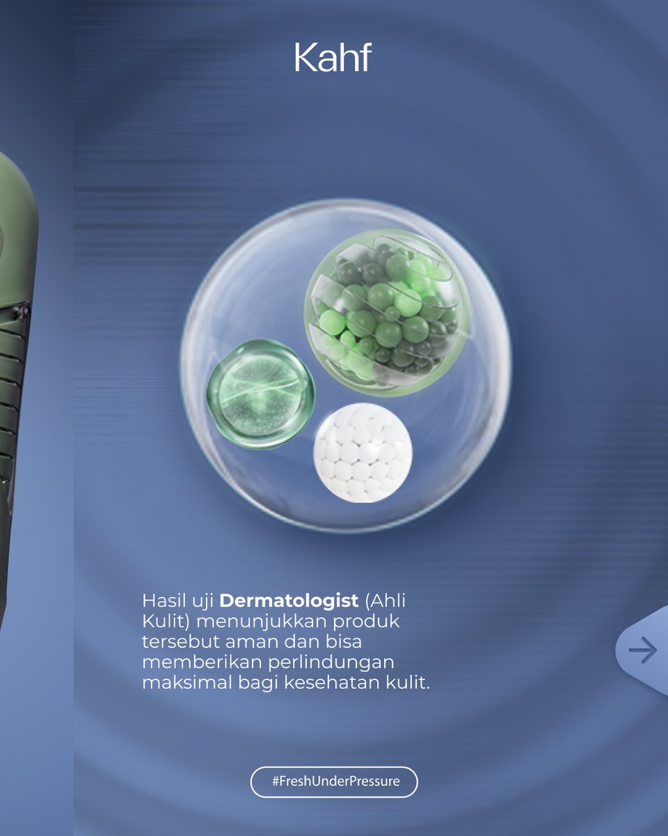 kahfeveryday's tweet photo. Jangan cuma asal cocok di kulit, tapi juga yang aman dan terpercaya.
Pilih yang udah teruji sama dermatologist (ahli kulit) ya bro, biar penampilanmu semakin maksimal. ❄️
#FreshUnderPressure https://t.co/qhGB9CxPnn
