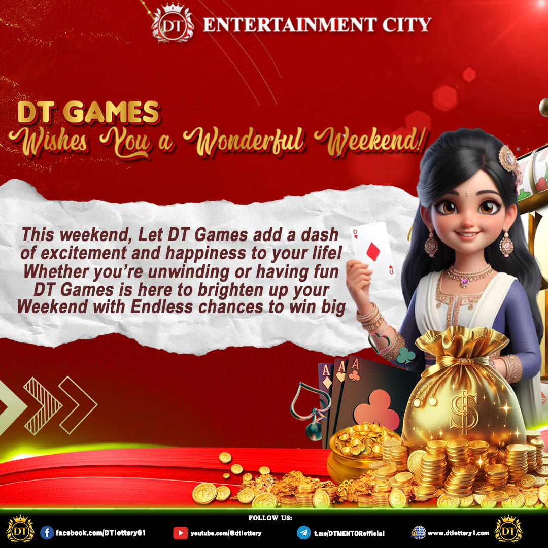 indiagamesvip's tweet photo. Step into Financial Freedom with DT Games – Play, Earn, and Live Your Dream!

🎬 YT : @dtlottery
🌐 Website : https://t.co/UJIUZzdLtm
#BiggBoss18
#PAKvsENG
#ImranKhan
#DevaBhauChiMetro
#ViratKohli
#सबCultures
#dtentertainment
#dtgames https://t.co/j9xCEGVkKn