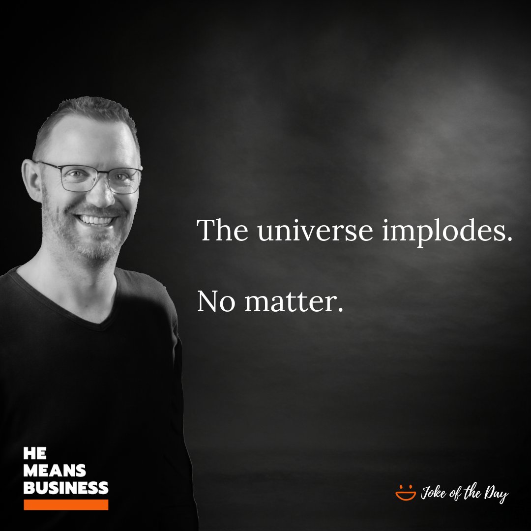 AGordonGrant's tweet photo. #jokeoftheday #business #entrepreneur #motivation #mindset https://t.co/452jJD8oU8