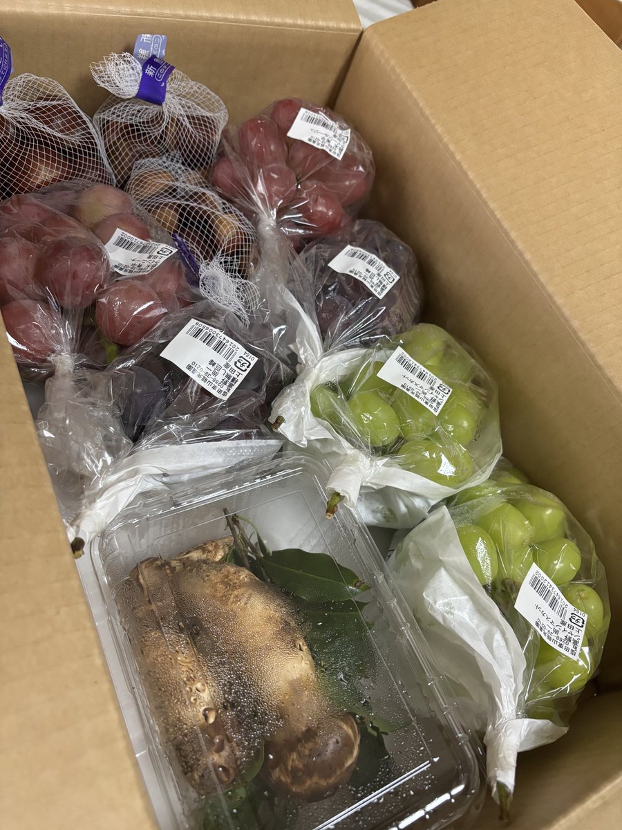 信州上田の""秋""届きました。