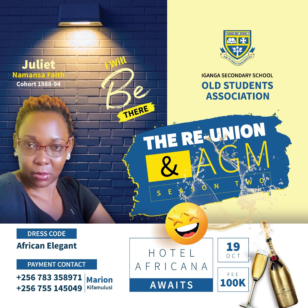 igassosa's tweet photo. We built friendships that last a lifetime—now it’s time to celebrate them! Be part of the excitement at the Iganga SS Reunion. https://t.co/sOrDiJGVul