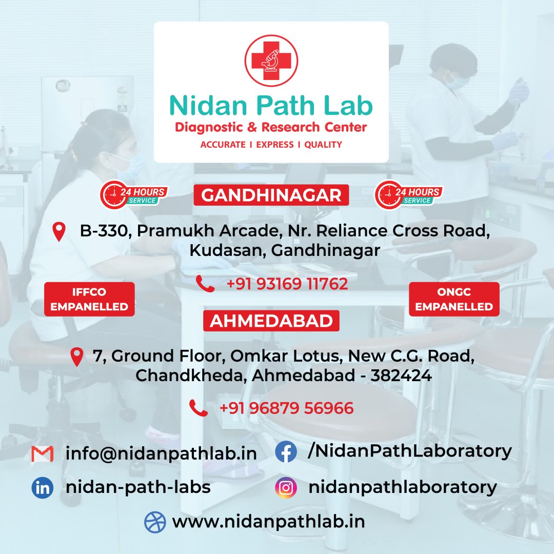 Nidan_Path_Lab's tweet image. Join us every Sunday at our Diabetes Camp and receive exclusive discounts on a variety of blood tests.

📞 Gandhinagar - 9316911762
📞 New CG Road - 9687956966

#NidanPathLab #SundayCamp #DiabetesCamp #PreventionIsKey #CardiackPackage #Healthcare #PathLab #PathologyLab
