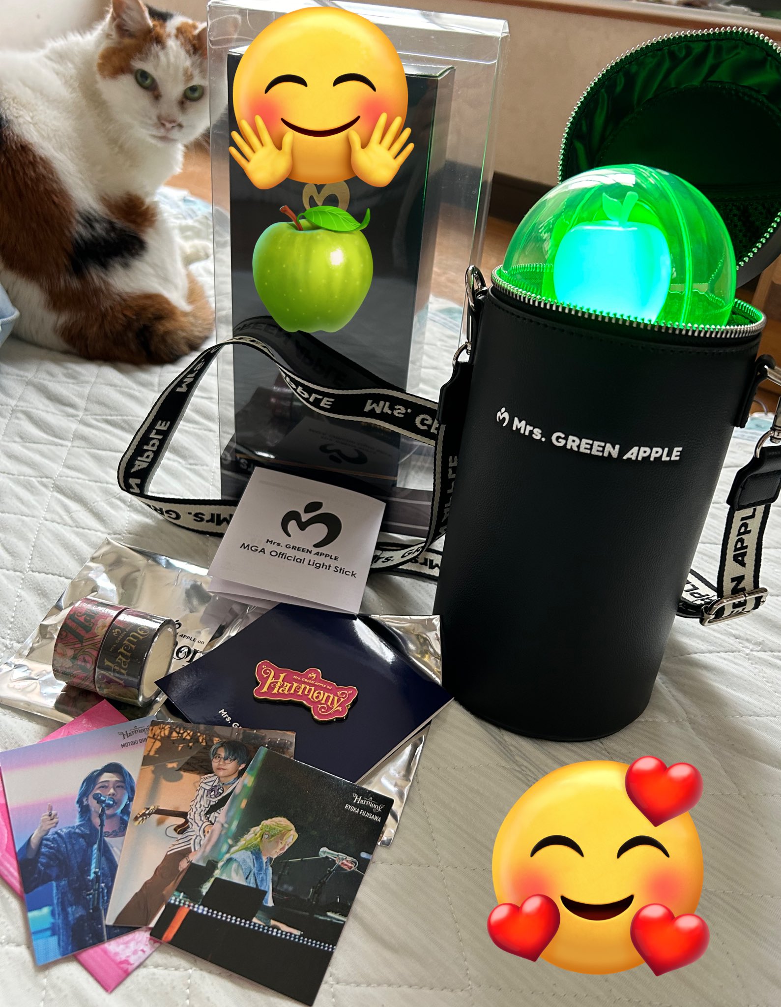 ミセスグリーンアップル バベルの塔 ペンライトリボン 使いの鳥 Mrs