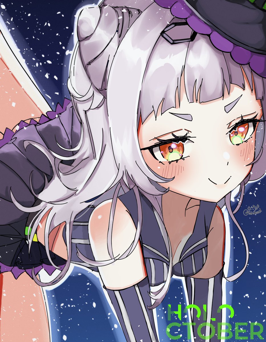 day 5: wizard / witch 🧙‍♀️🧹
#HOLOctober  #シオンの書物