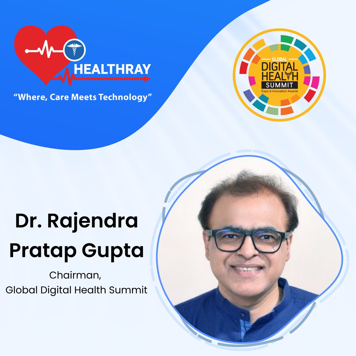 healthray_'s tweet photo. @DigitalHSummit, we had the honor of meeting @RajendraGupta, Chairman of the summit. His keynote speech on the future of digital health and the role of innovation in transforming global healthcare was truly visionary.🌍

#GDHS2024 #Healthray #DigitalHealth #HealthcareInnovation https://t.co/l5zKVKmDG6
