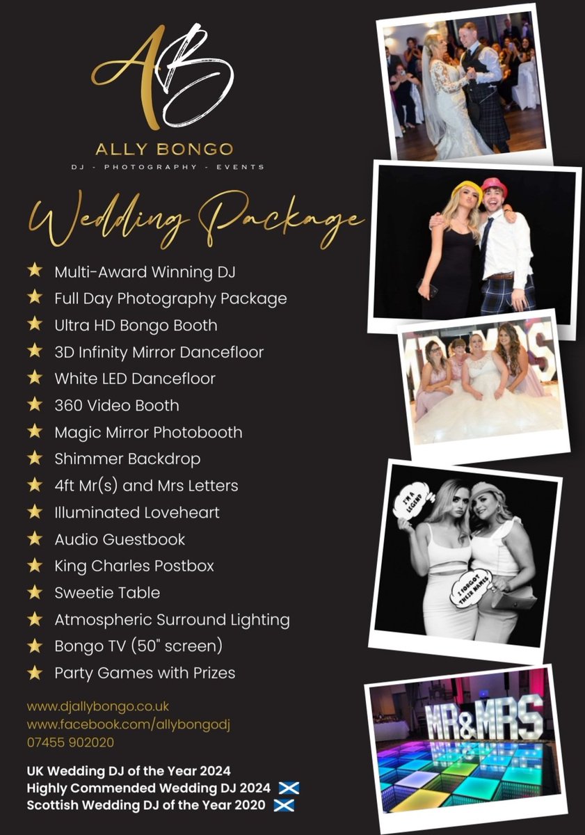 My Brand New Wedding Package has just dropped 😍 Contact now for a quote 💞