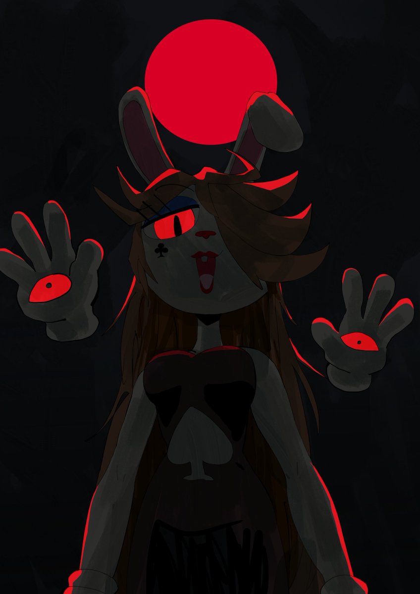Ms. Unusual And The Red Moon!