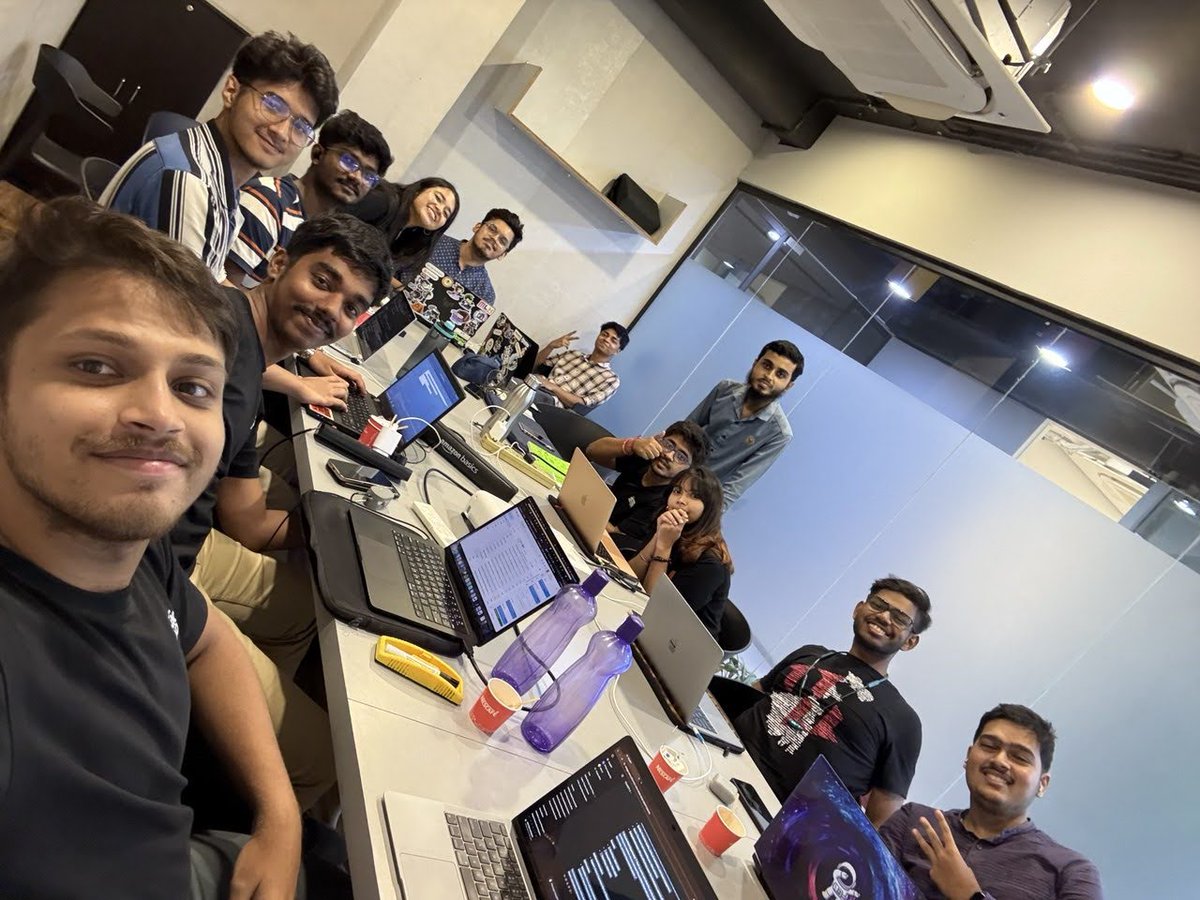 imanishbarnwal's tweet photo. We hosted a week-long Build Station in Kolkata for the @ColosseumOrg Radar Hackathon 🛠️

It’s been our longest yet, and despite the festive season, builders showed up strong! 💪 We had a blast brainstorming, building &amp; iterating. Excited to be shipping out 8 projects! 🚀

#cohack https://t.co/3v0oUKjsco