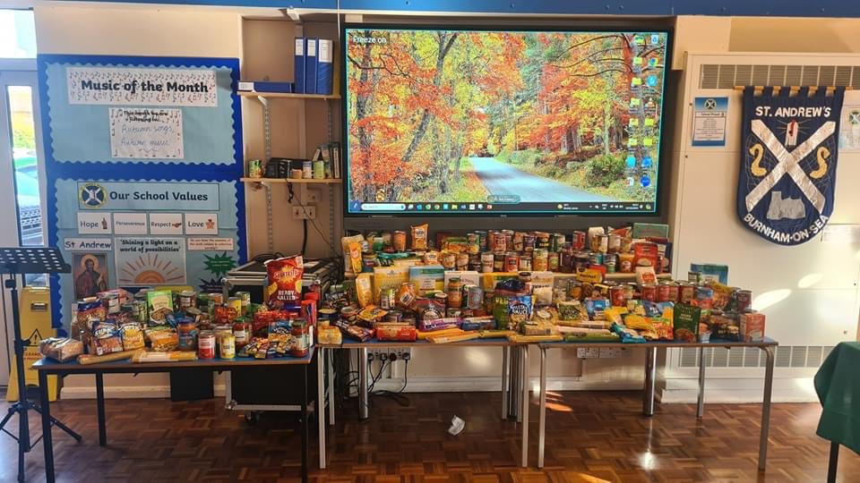 🎉 A Huge Thank You to Our School Community! 🎉

We are overwhelmed by the generosity shown during this year’s Harvest Festival. Thanks to your incredible donations, we have collected a wonderful variety of food that will go directly to our local food bank, supporting families.