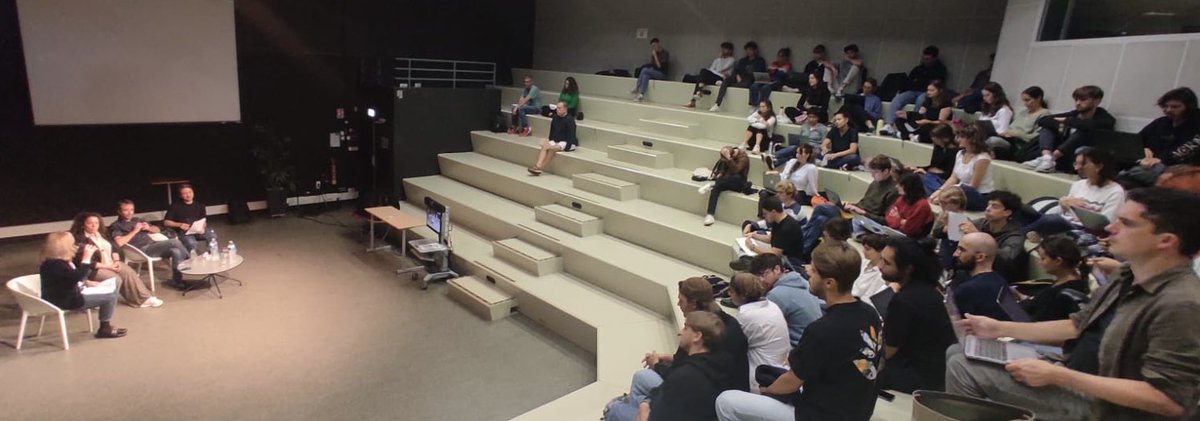 Un grand merci à <a href="/NoraHamadi/">Nora Hamadi</a> et <a href="/NicolasKaciaf/">Nicolas Kaciaf</a> pour sa participation au Séminaire de recherche “Idéologie et Journalisme”, retour sur les élections législatives. <a href="/IjbaOfficiel/">IJBA</a> <a href="/LelabMICA/">Mica_UBM</a> cc <a href="/FlorianTixier/">Florian Tixier</a> <a href="/LaPIJ_ULB/">LaPIJ</a>