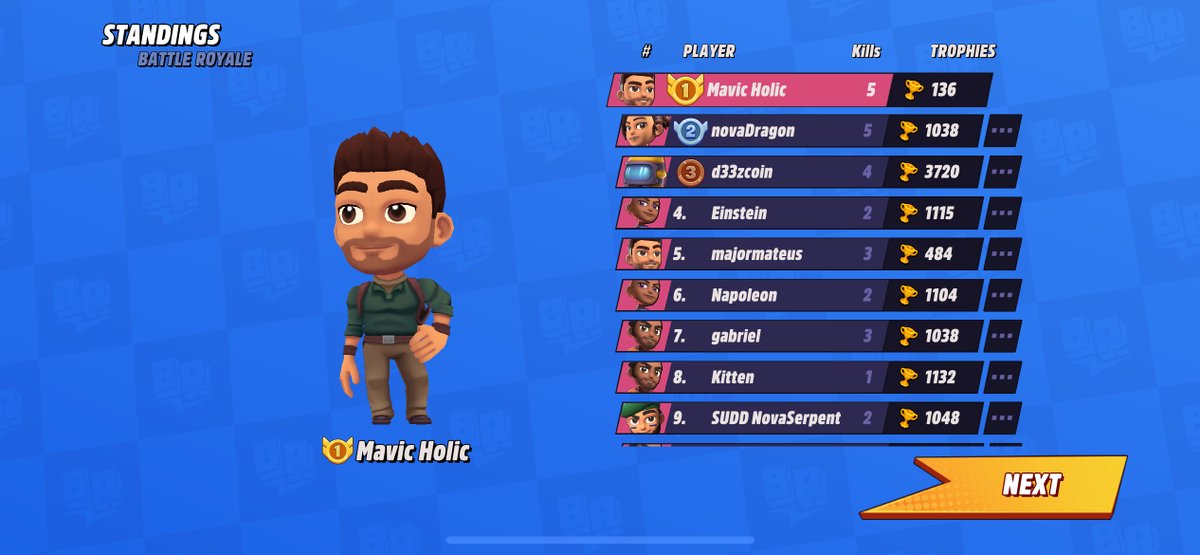 mavic100x's tweet photo. 🚨 The @blastroyale loot-to-airdrop is live! 🚨

I spent over 2 hours playing and I’m hooked - it’s insanely fun! 

Plus, 1 $NOOB ingame = $NOOB in your wallet.

Event runs until Oct 14th (only 6 days left).

Download now on Google Play and App Store!

🗣️ wE sAy tO tHE $NOOB 🚀 https://t.co/OsGWz4cYtk