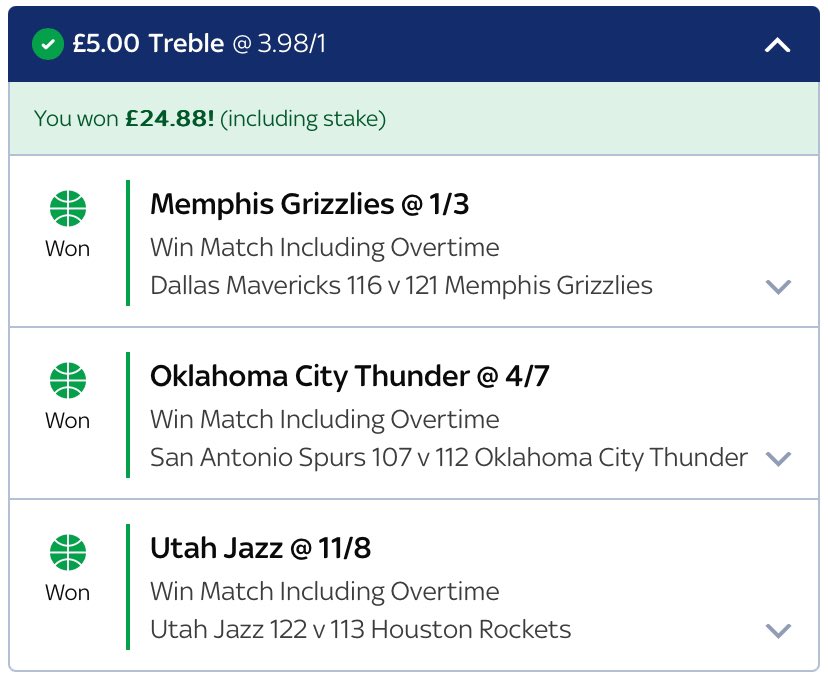 EL1TETIPS's tweet photo. OUR FIRST NBA BET WINS WITH EASE HERE WE GOOO! β€οΈβ€οΈ
Our success rate is insane on the NBA & the season is right around the corner! ππ
#bettingtips #bettingtipster #tipster #NBA2K25 #NBAWinners #freewinners https://t.co/niZK39UQgE
