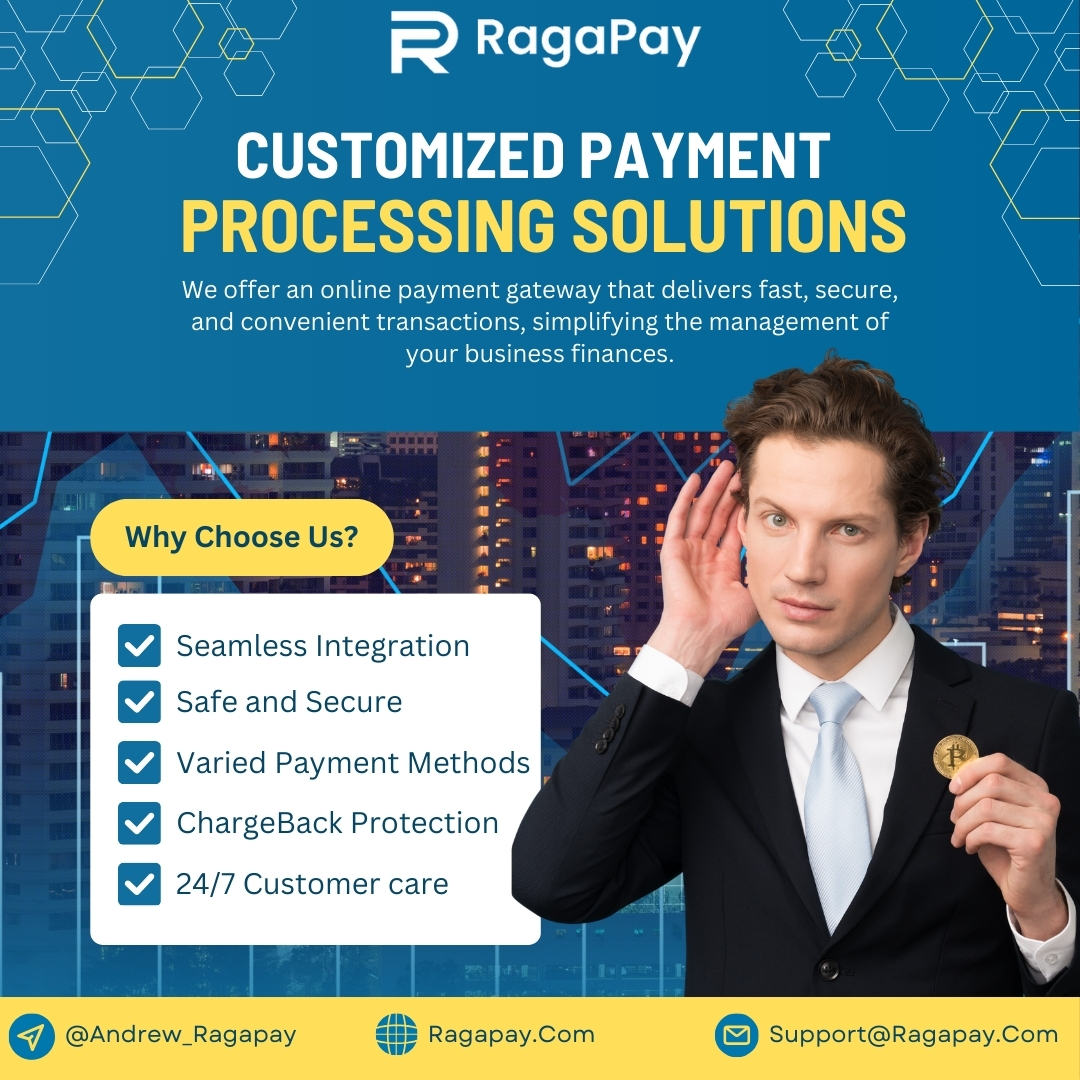 Experience customized payment processing solutions with our online payment gateway. Fast, secure, and convenient transactions that simplify your business finances. Let us handle the payments while you focus on growth.

#PaymentProcessing #OnlinePaymentGateway #SecureTransactions